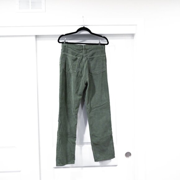 Reformation Jean Size 29 Cynthia Button Fly High Rise Straight Corduroy Pants - Picture 7 of 9